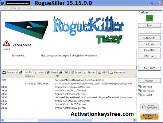 Crack de RogueKiller