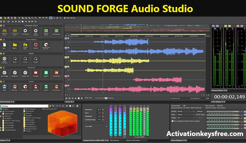 Crack pour Studio Audio SOUND FORGE