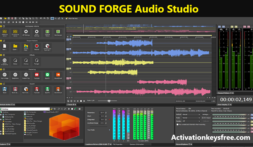 SOUND FORGE Audio Studio Crack